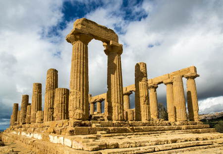 Temple of the Olympian Zeus, Agrigento, Sicily