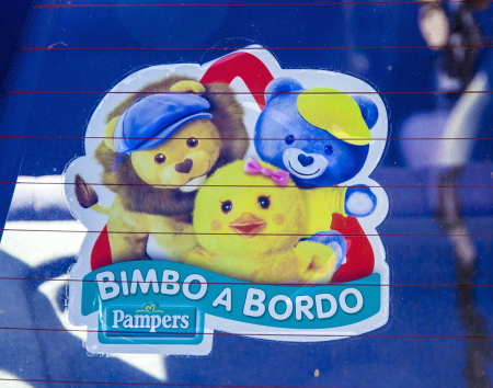 Bimbo a Bordo - In Auto Window