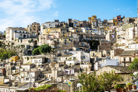 Overview of Ragusa, Sicily