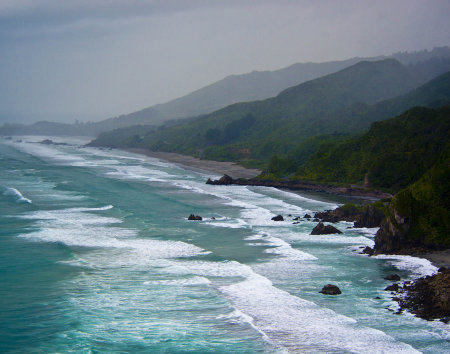 Near Pancake Rocks, South Island