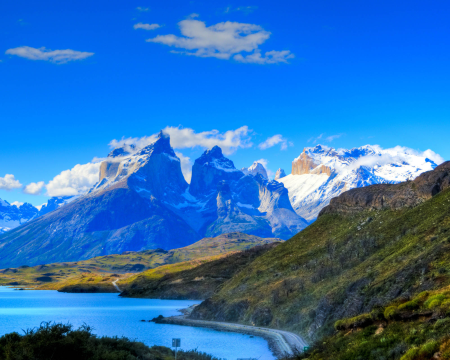 Laguna Amarga in Torres del Paine Natl Park, Chile