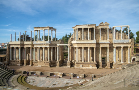 Teatro Romano in Merida, Spain