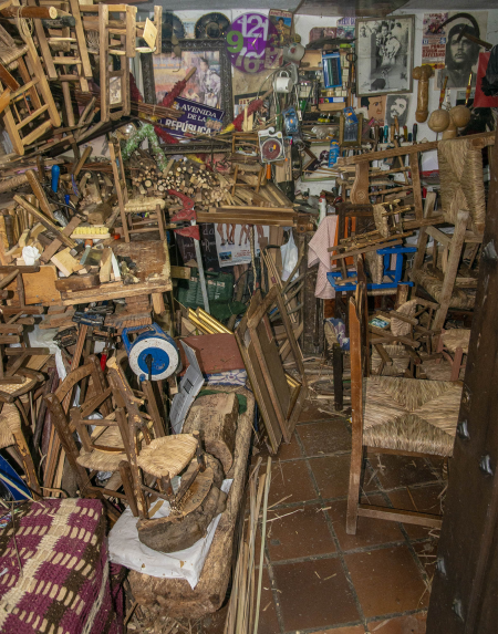 At a Woodworker's Workshop, Ronda